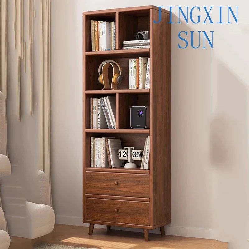 Storage Locker Bookcases Desktop Bamboo Organizer Mobile Bookcases Drawers Minimalist Estanteria Habitacion Home Furnitures