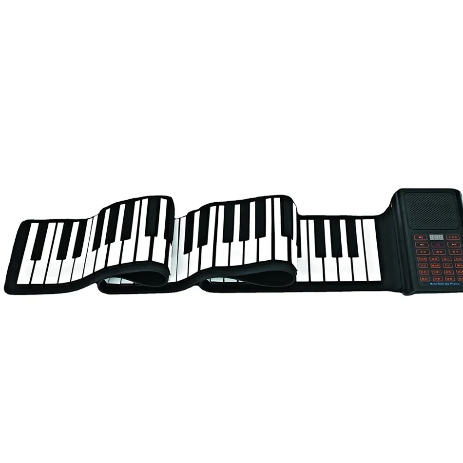 Digital Roll Up Mini Keyboard 88 Keys Roll Up Piano Kids Toys Musical Instruments Foldable Roll Up Piano