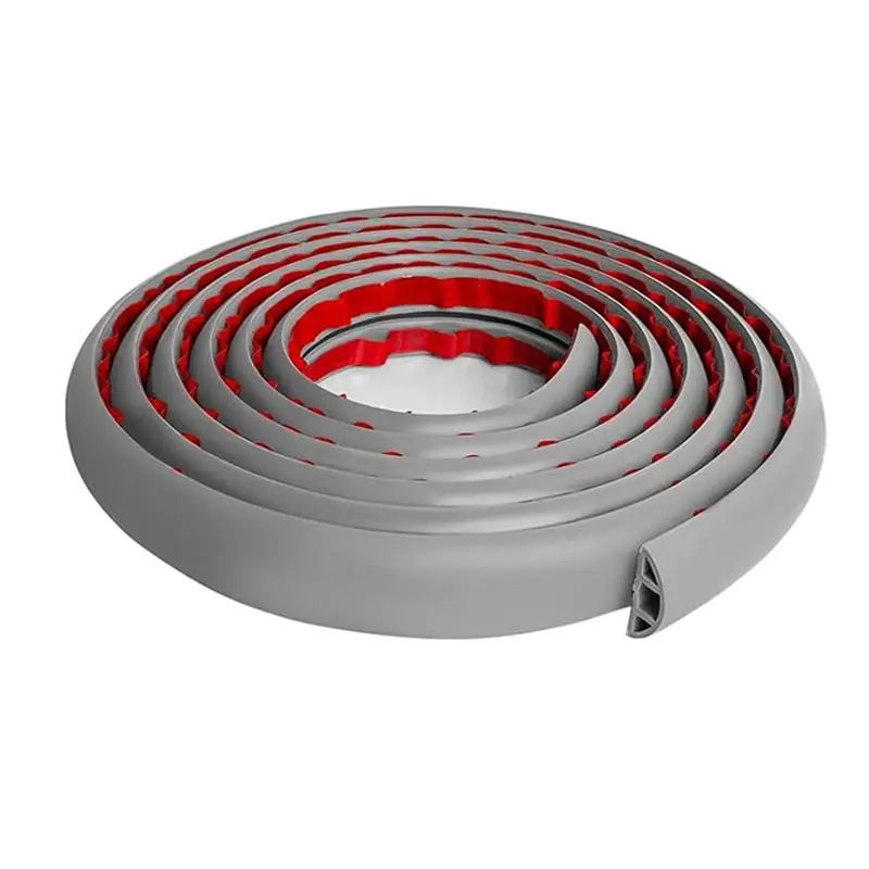 A04G-Floor Cord Cover Cable Cavity Self Adhesive Cord Hider Floor 10FT Floor Cable Management Power Cord Protector