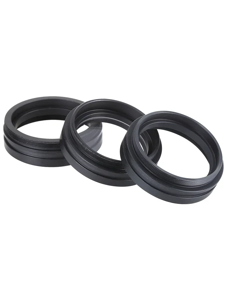 Adaptador de lente objetivo Barlow para microscopio M48 a M42 M48-M52, anillo de Metal de rosca M48X0.75 para microscopio estéreo con Zoom
