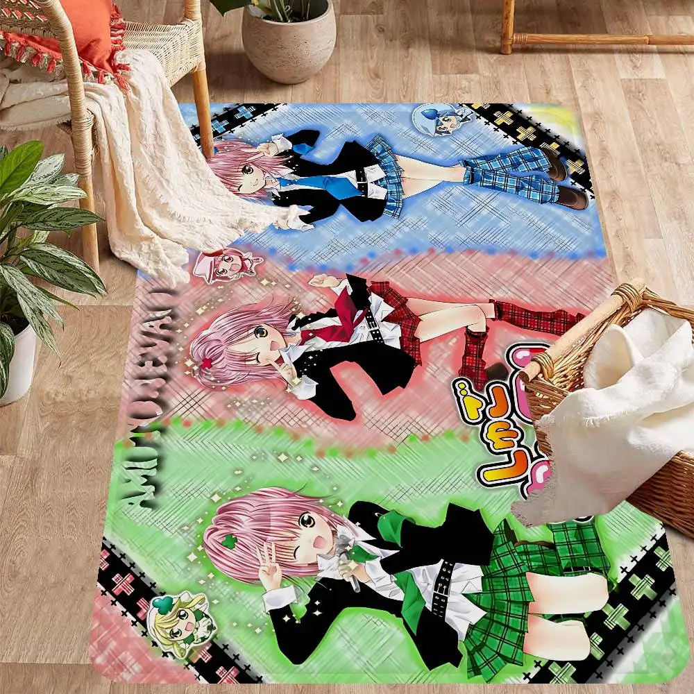 Shugo Chara Anime Floor Carpet Nordic Style Home Doormat Bathroom-Toilet Mats Bedroom Hotel Decor Mat