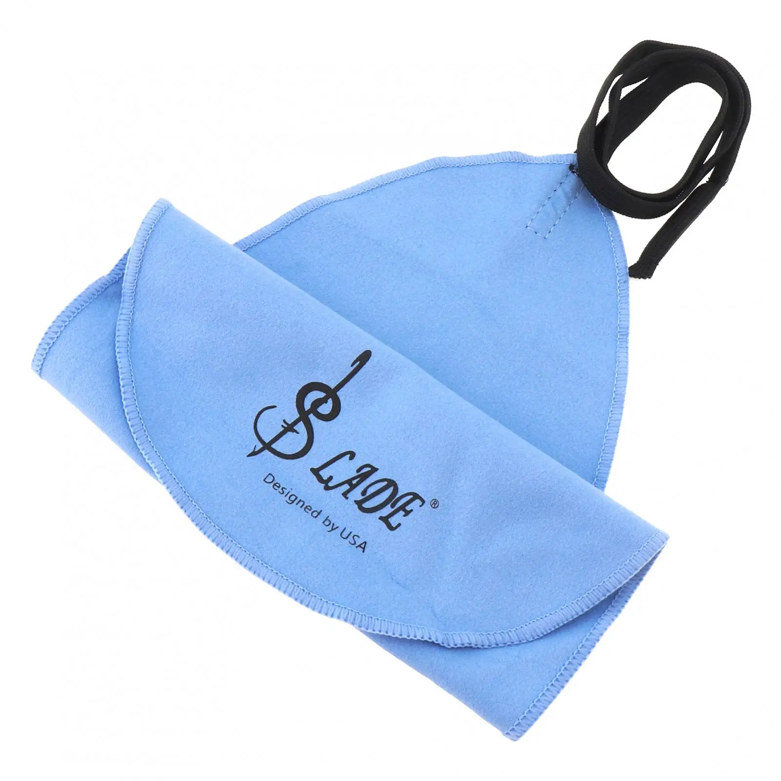 Saxophone Flute Clarinet Cleaning Cloth Soft Artificial Faux Suede Inner Chamber for Wind Instrument Cleaner Accessories