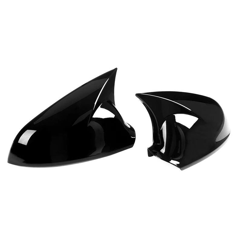 1 Pair Car Rearview Mirror Cover Sticker Housing For Vauxhall Opel Astra J GTC MK6 2010-2013 Side Wing Mirror Caps Accessories