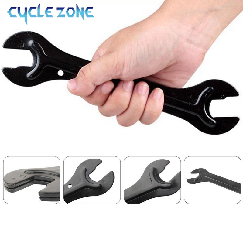 1/2PCS Bicycle Hub Pedal Repair Wrench Bicycle Repair Tool Bike Wheel Hub Axle Cone Adjuster Pedal Spanner for MTB 13/14/15/16mm