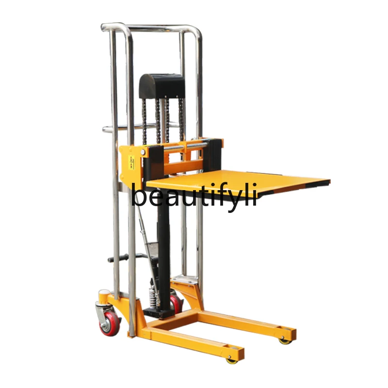 

Simple Light Manual Liquid Small Mold Lifting Truck Handling Forklift