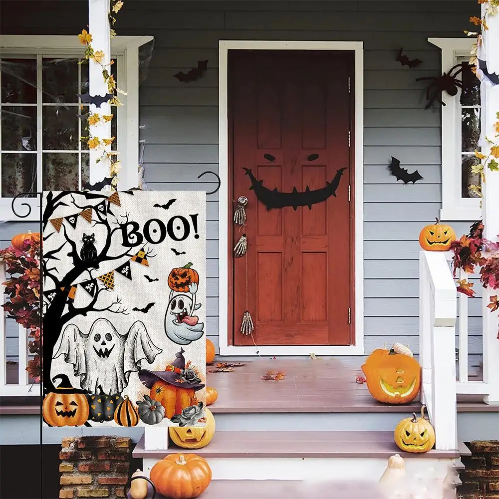 Garden Flag Garden Durable Material Unique Design Easy To Install High Quality Unique Halloween Decorations Halloween Decoration