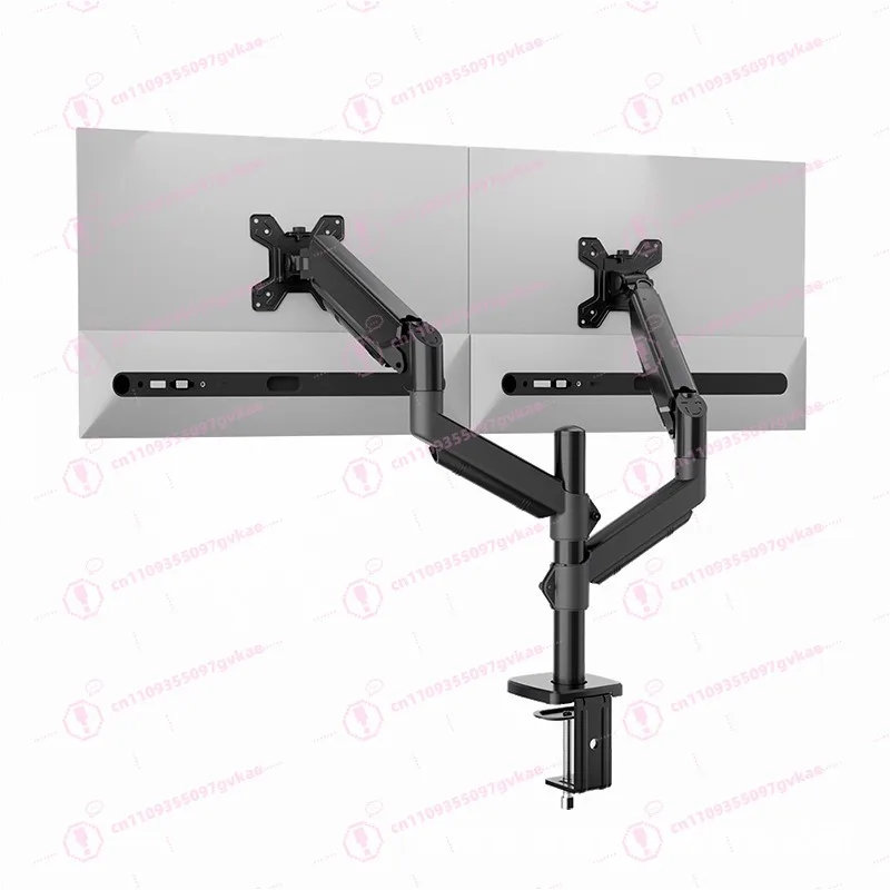 Dual-screen Monitor Bracket, Screen Lifting, Suitable for 13-32 Inch Screen Gas Spring Computer Bracket
