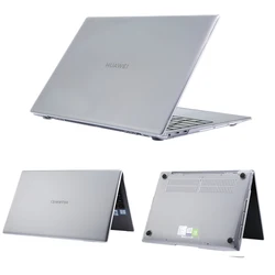 Funda protectora para Huawei Matebook 14s, 13s, X Pro, 2022, 2021, D14, D15, 16, transparente, a prueba de caídas, para ordenador portátil
