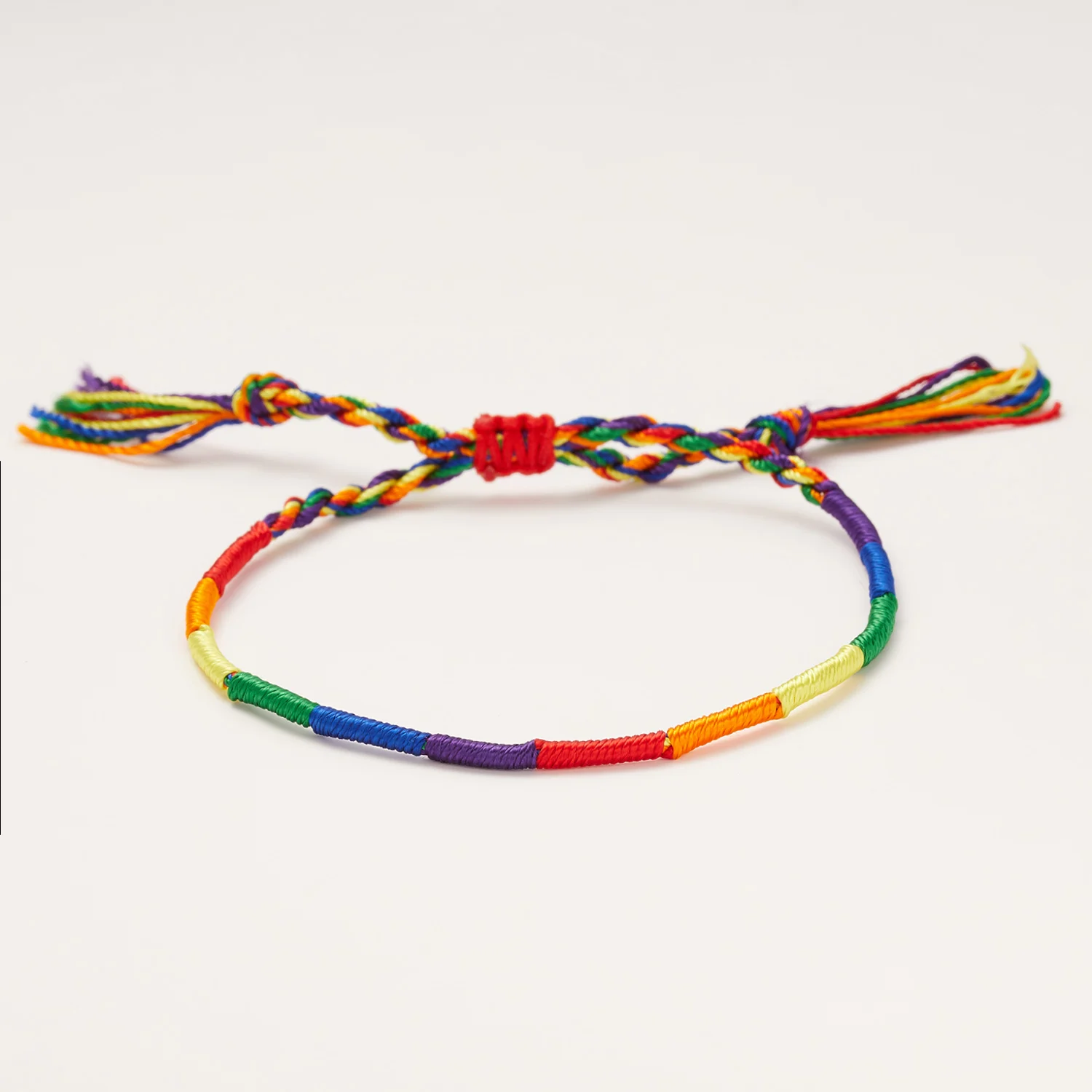 Fashion Woven Rainbow Bracelet for Women Men LGBT Pride Gay Lesbian Braided Bracelets Wristband Unisex Couple Friendship Jewelry