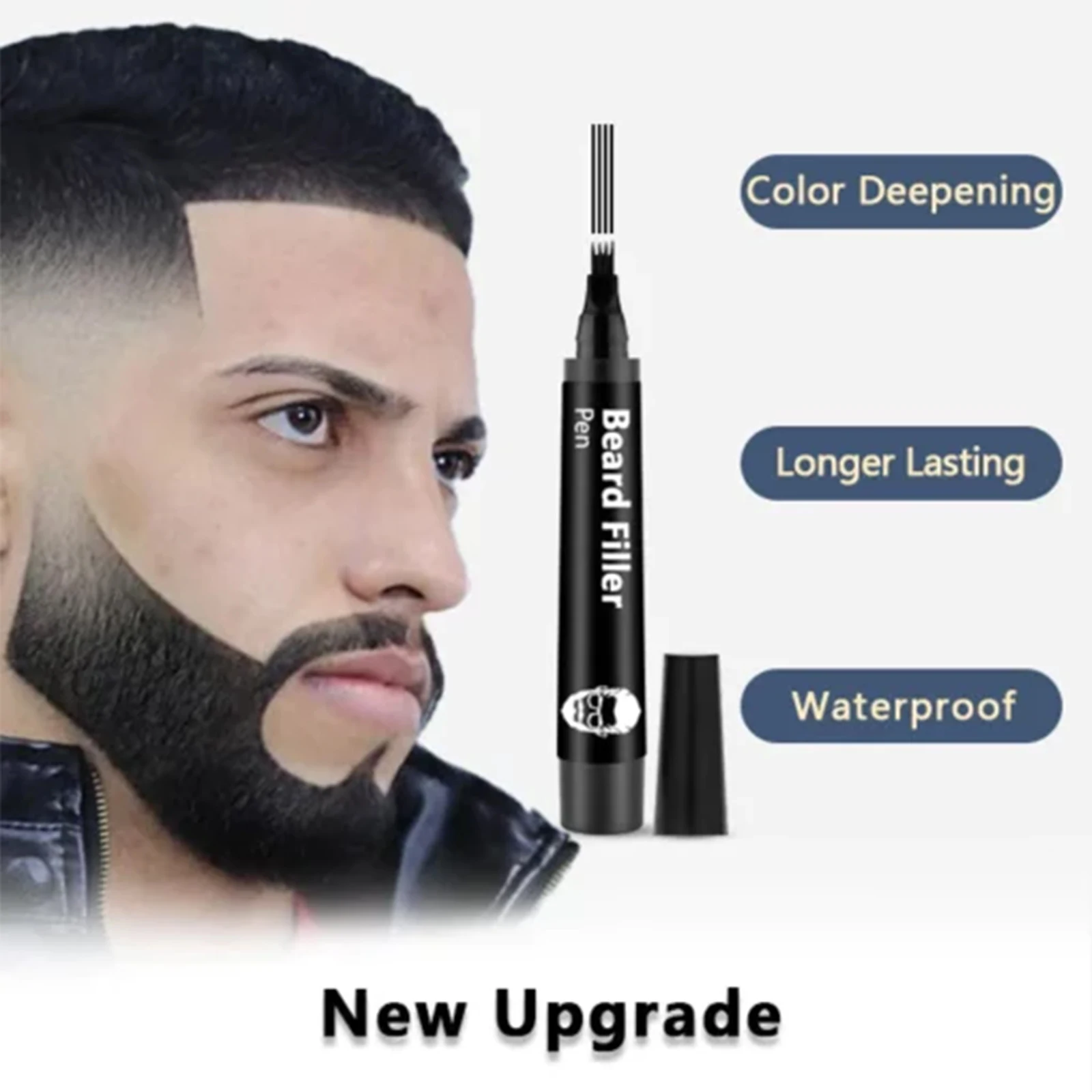 Beard Pen Filler with Brush Kit