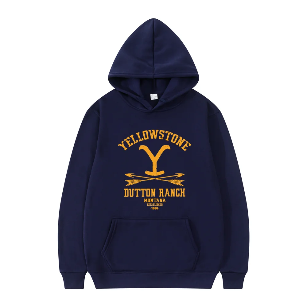 الخريف الشتاء يلوستون داتون مزرعة البلوز الرجال كول البلوز موضة يلوستون هوديس للجنسين ملابس الشارع الشهير
