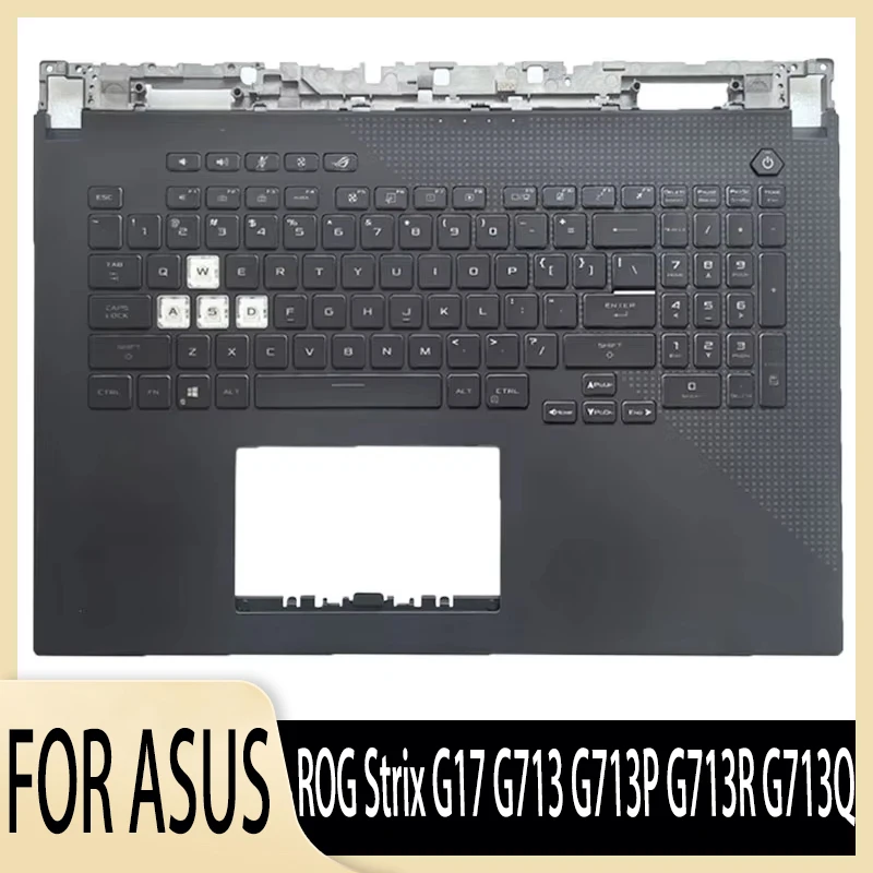 

Новый/org для 17,3-дюймового ROG Strix G17 G713 G713P G713R G713Q, чехол для упора для рук, клавиатура, американская английская версия, верхняя крышка