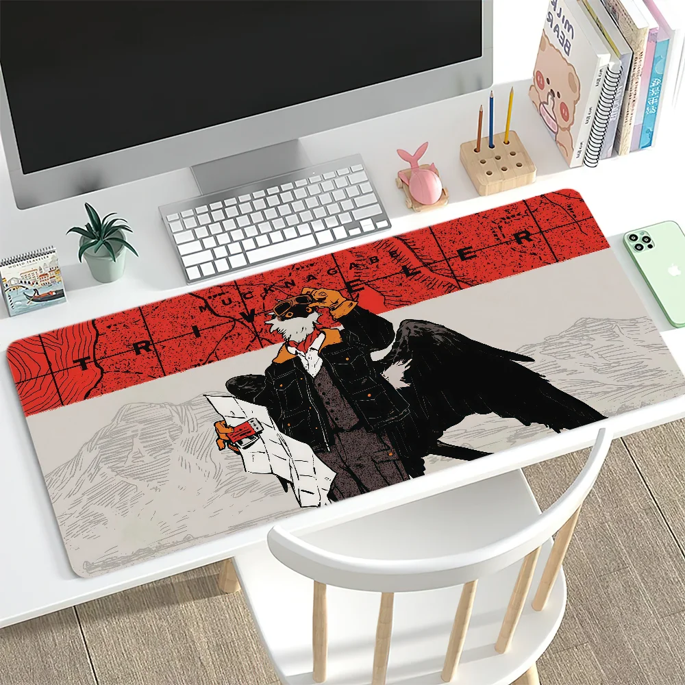Cartoon S-SMELL N-Nagabe Mouse Pad Desk Mat Large Non-slip Anti-fray Keyboard Ergonomic Office Rubber PC Home Custom