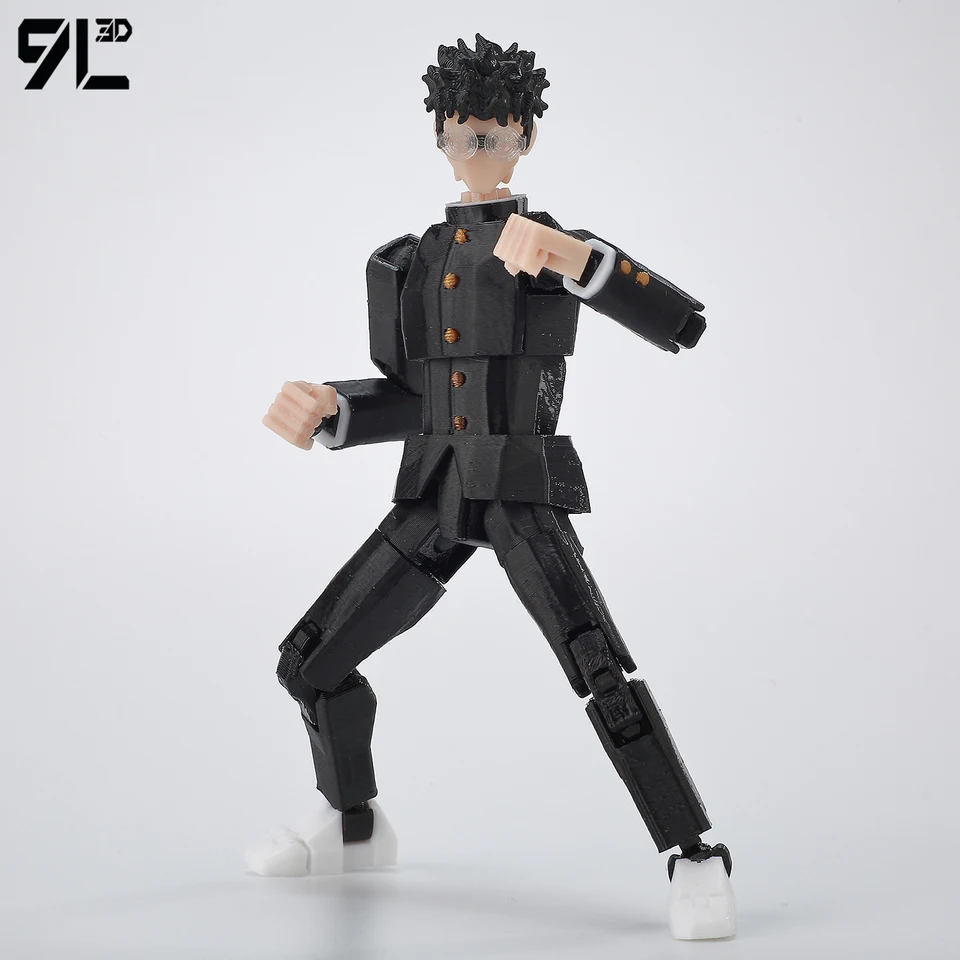 9L3D-Printed Dummy 13 Multi-Jointed Articulated Daitan-dō Anime