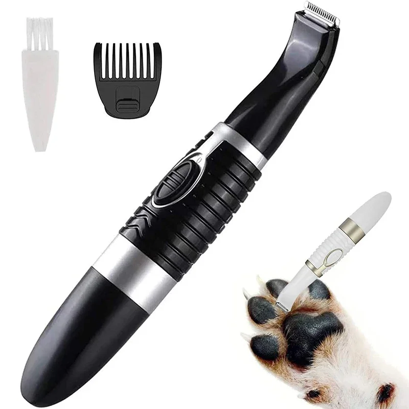 Dog Clippers Low Noise Electric Pet Trimmer Dog Grooming Clippers for Trimming The Hair Around Paws Eyes Ears Face