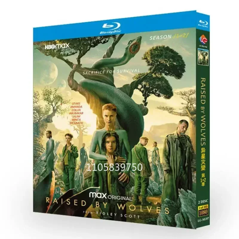 Raised by Wolves Season 1-2 Blu-ray Disc