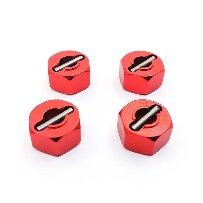 GGRC Aluminum Alloy 12mm  Wheel Hex Hub Adapter 7mm Thickness For HuanQi 734 TRAXXAS Slash