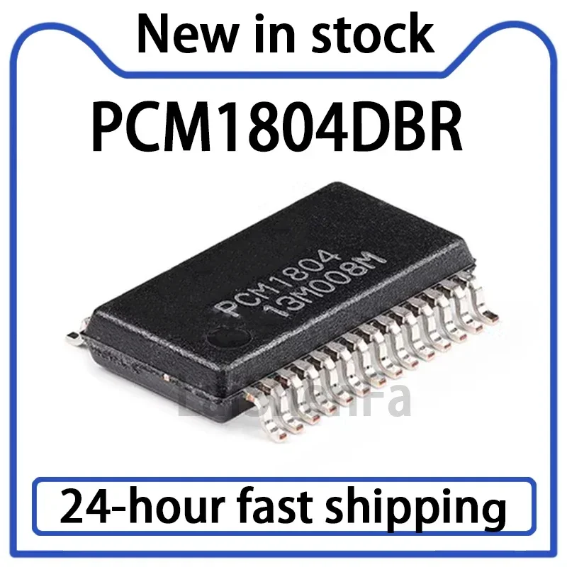 1PCS PCM1804DBR PCM1804 SSOP28 Analog-to-digital Converter Chip IC Original, Brand New, in Stock