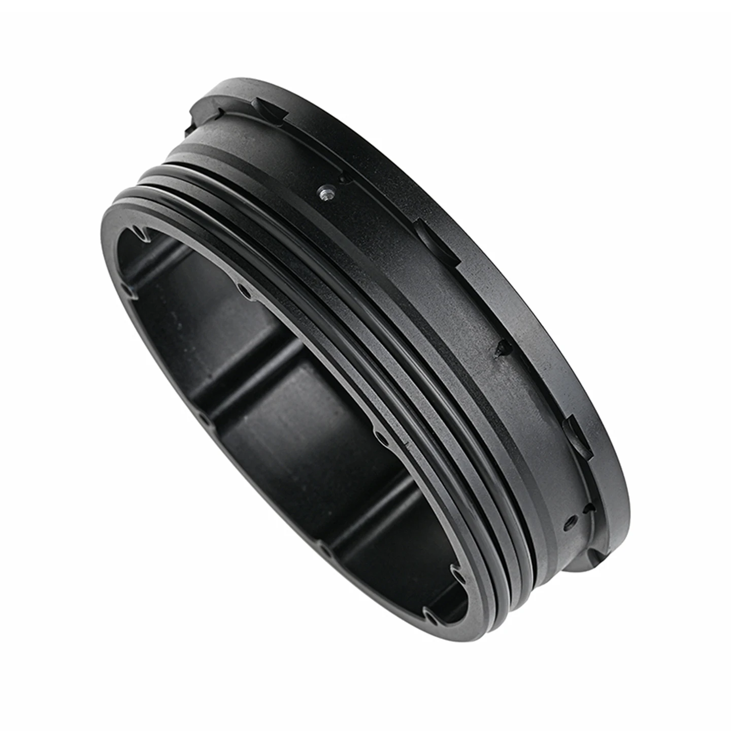 Sealed cabin flange underwater robot electronic compartment watertight flange  waterproof and ballast resistant aluminum alloy