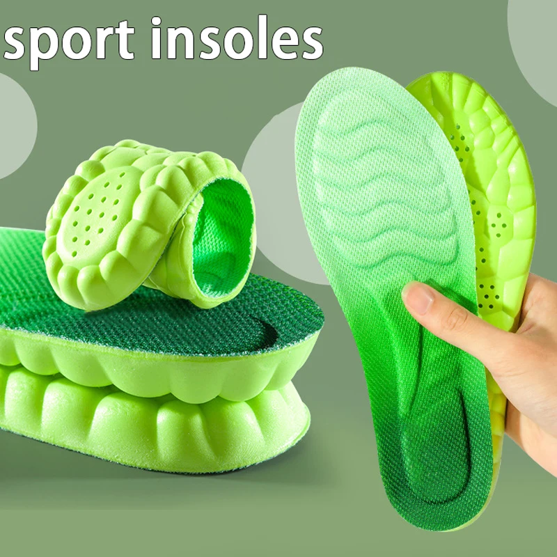 1 par/2 pares de nuevas plantillas transpirables y cómodas, plantillas ultrasuaves que absorben los golpes, plantillas unisex para deportes al aire libre