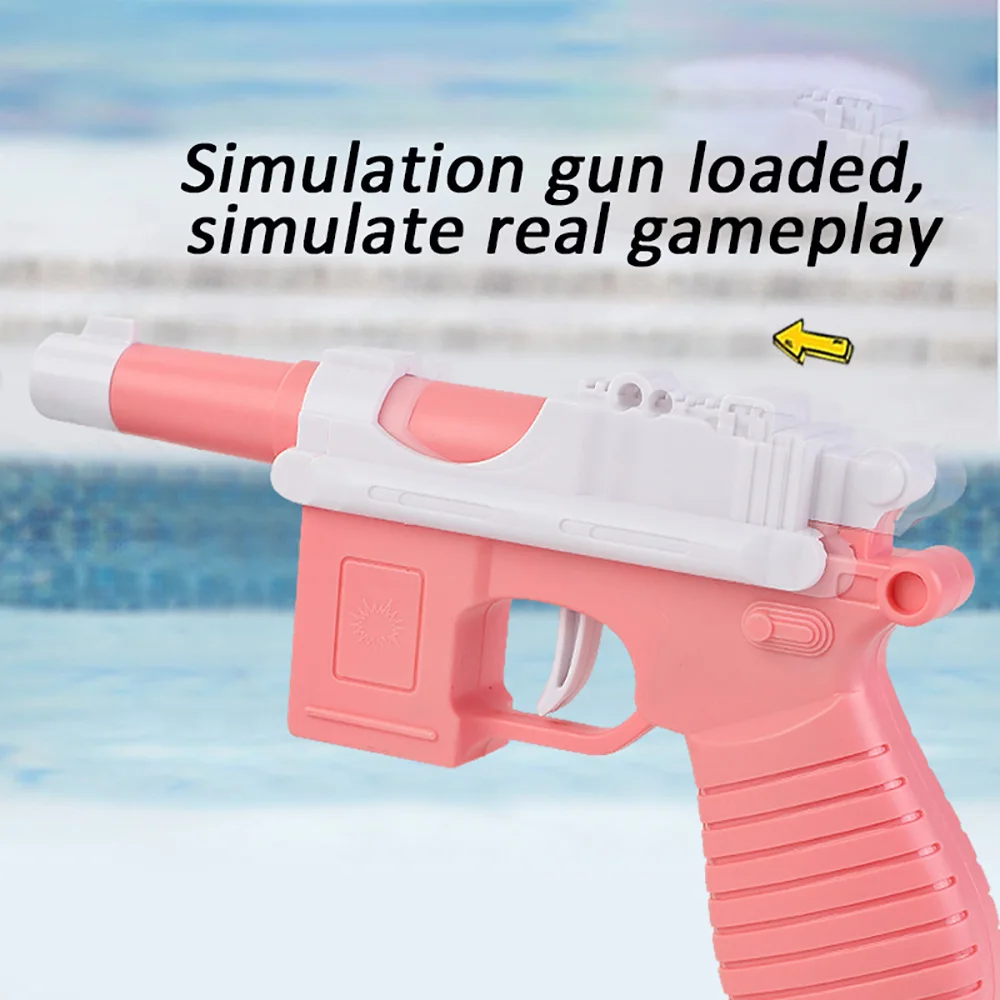 Summer Pool Outdoor Simulation Mauser Water Gun Water Toys for Kids Automatic Loading Water Fight Water Booster Teenagers Gifts