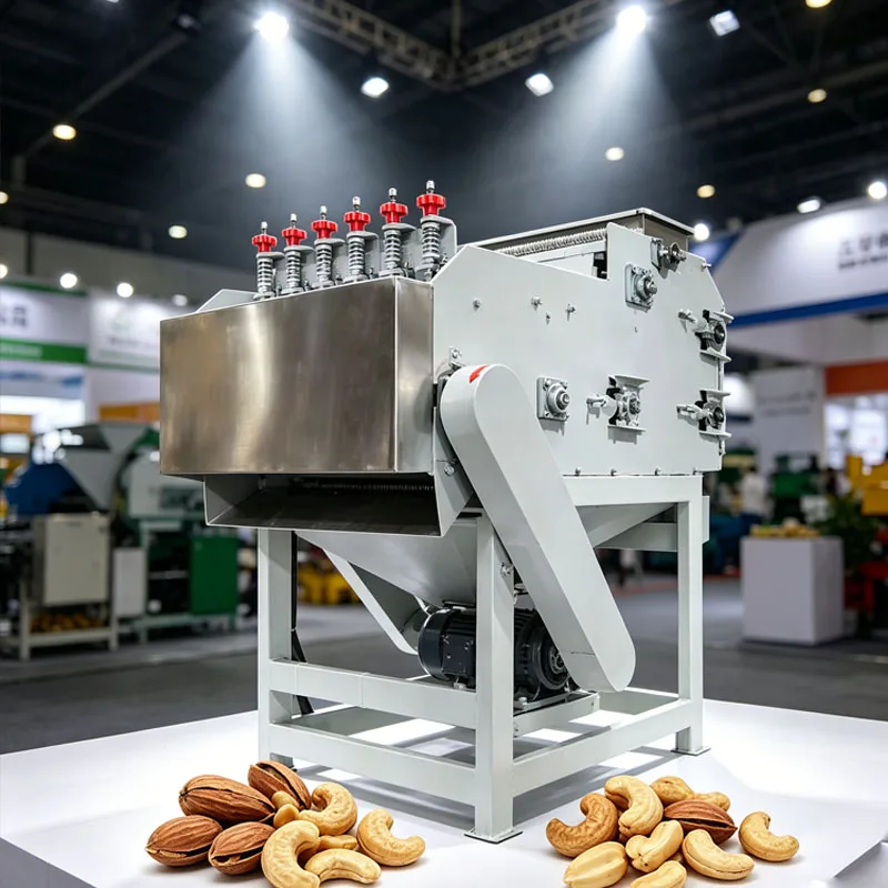 Small Cashew Shelling Machine with Automatic Cracking Oven and Kernel Separator for Raw Cashews Customized