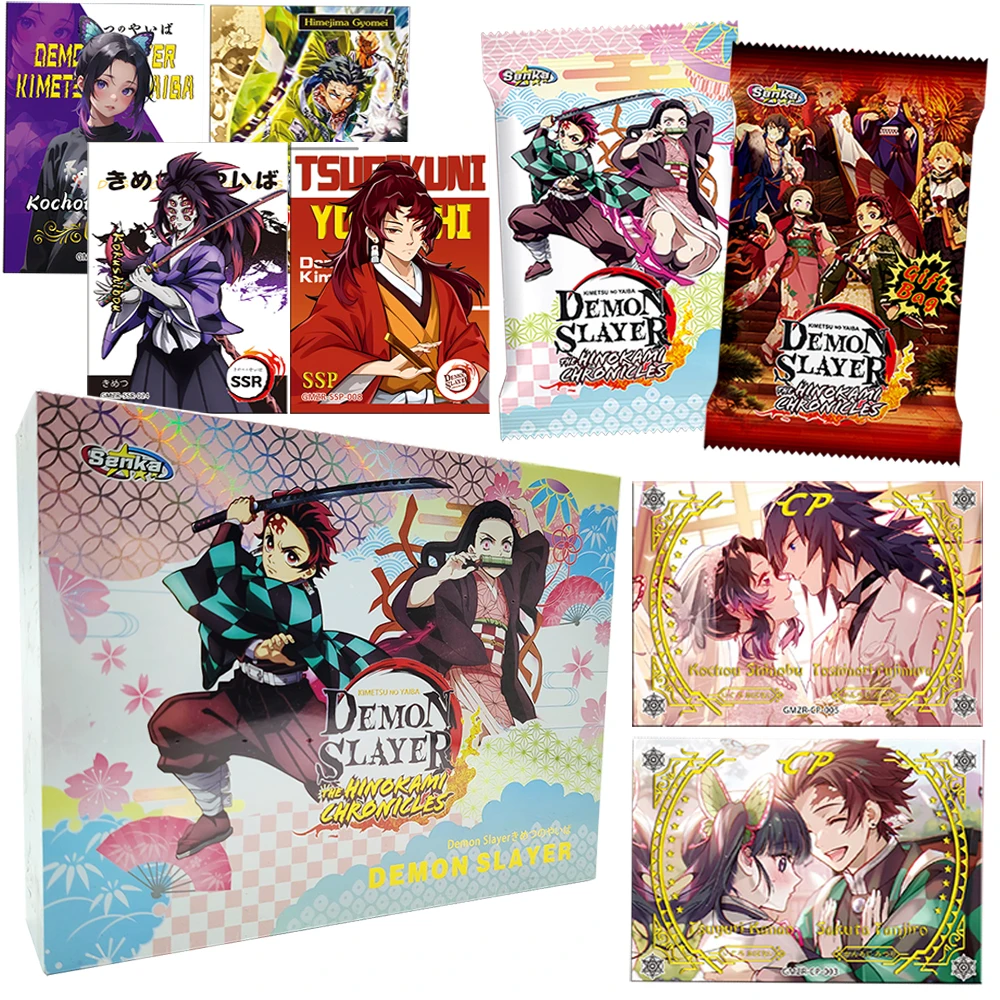 

Сборная карта «Убийца демонов», аниме, главный герой Камадо Танджиро, ограниченная серия, карточная игрушка-сюрприз, подарок на день рождения для друзей