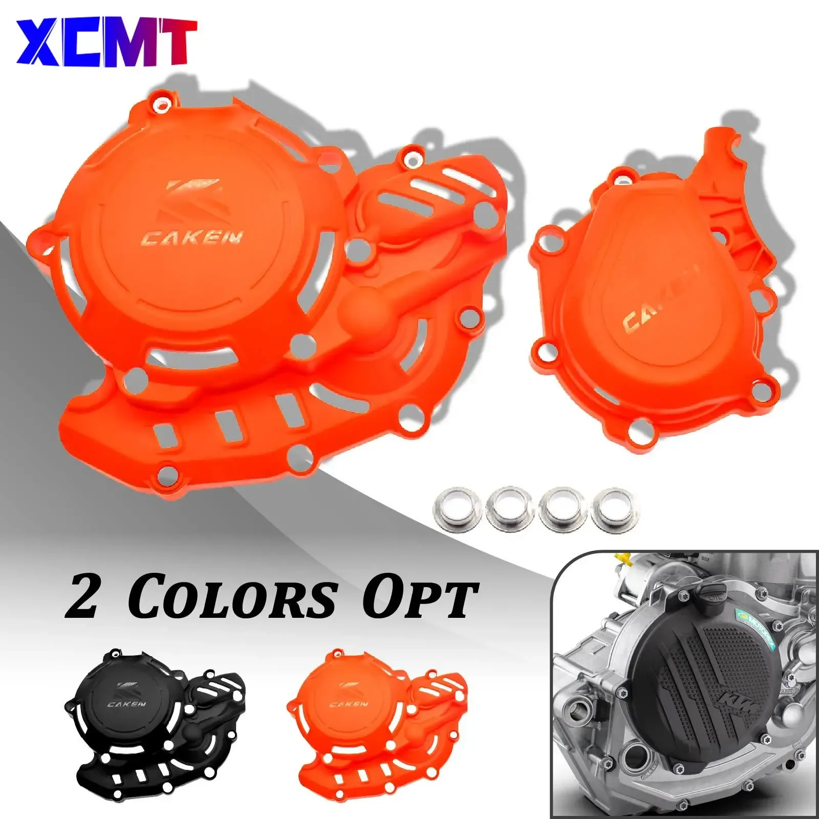 

For KTM EXC-F SX-F XCF-W XW-F 450 500 For GAS GAS EC EX MC For HUSQVARNA FC FE Motorcycle Clutch Cover Ignition Protector Guard