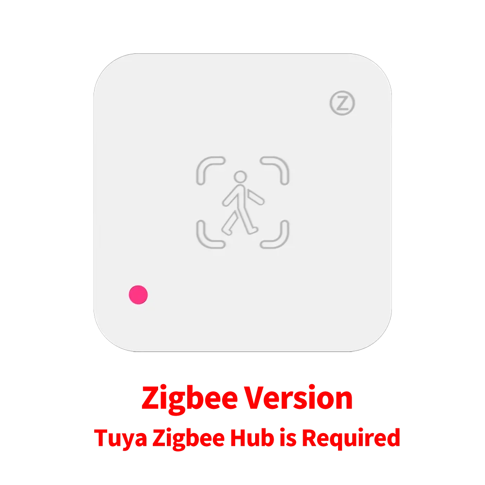 Tuya Zigbee WiFi Menselijke aanwezigheidssensor MmWave Radardetector met luminantiesensor voor Smart Home Smart Life vervangen PIR-sensor