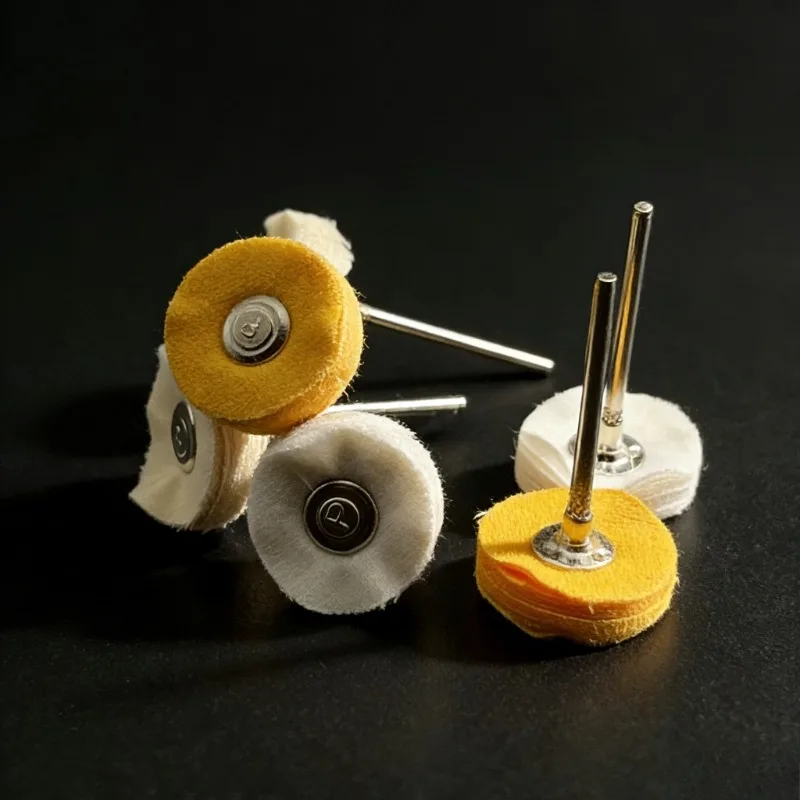 5pcs 2.35mm Polishing Cloth Buffing Wheel Set for Rotary Tool Jewelry Metal Polishing DIY Craft Accessories