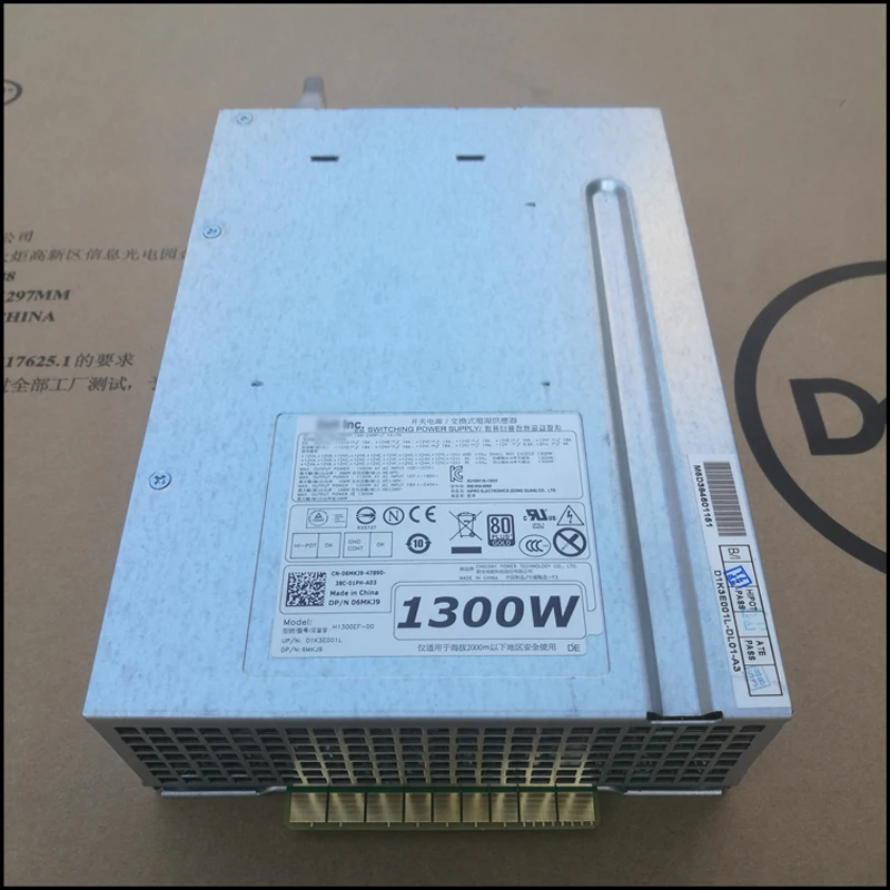 Replacement PSU For Dell Precision T7600 T7610 Workstation 1300W Power Supply H1300EF-00 D1300EF-00 06MKJ9 0H3HY3