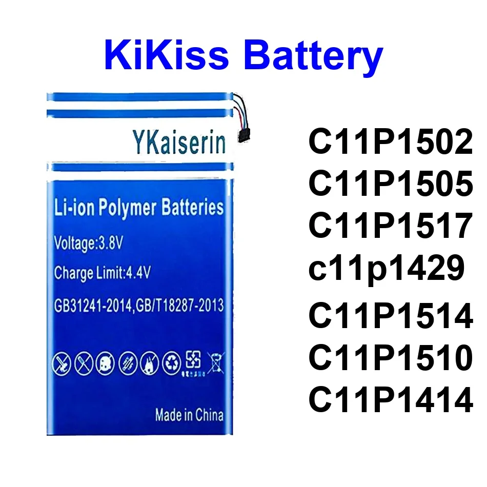 

C11P1517 C11P1514 C11P1510 For Asus Zenpad 8.0,Z8 C S 3 7.0 10 8.0 CB81 Z380kl Z580ca Lte Tablet Battery 4800-7000Mah