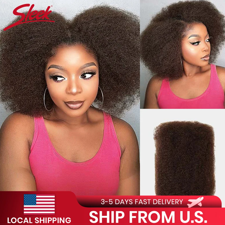 Afro Kinky Bulk Human Hair for Dreadlock Extensions Loc Repair Braiding Twist Afro Kinky Human Hair for Locs 1 Pack Ship From US
