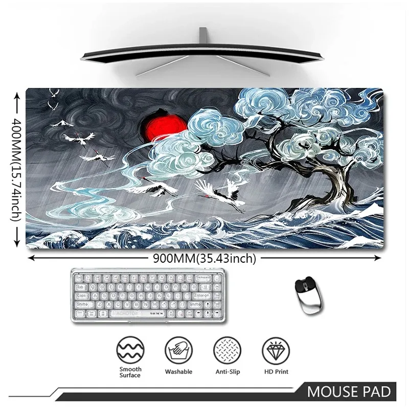 Chinese Dragon Mouse Pad Keyboard Mousepad XXL Large Mouse Mats Game Gaming Accessories Office Computer PC Gamer Laptop Desk Mat