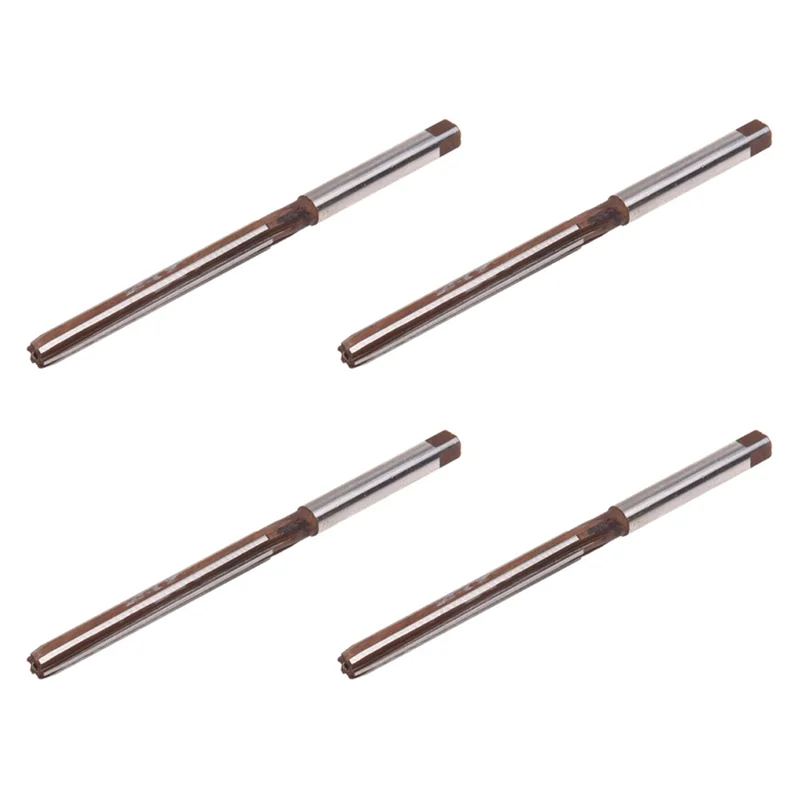 

AB42-4X Ручная развертка из высокоскоростной стали с прямым хвостовиком, 5 мм, 6 канавок, длина 3,3 дюйма