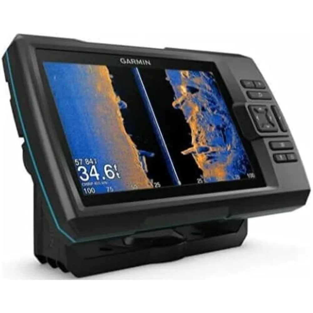 Striker Vivid 7sv, Easy-to-Use 7-inch Color Fishfinder and Sonar Transducer, Vivid Scanning Sonar Color Palettes Freight free