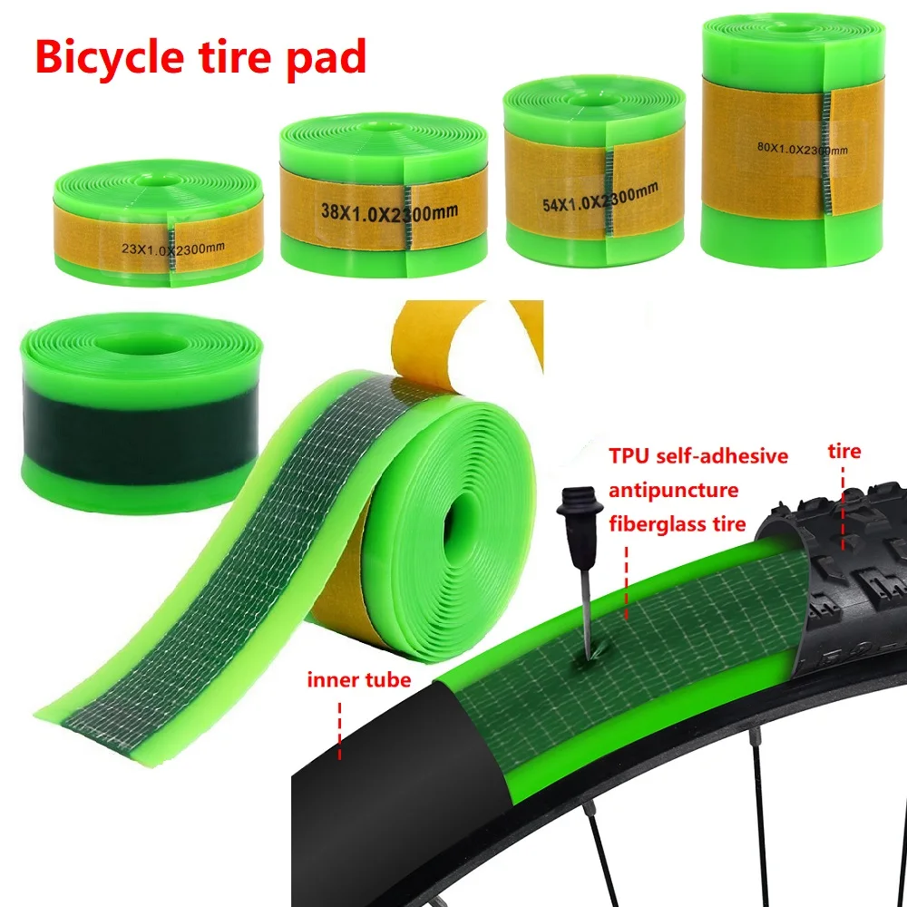 

Highway mountain bike tire pad 26 inch 700C anti stab self-adhesive armor anti puncture 27.5 29 universal inner tube pad