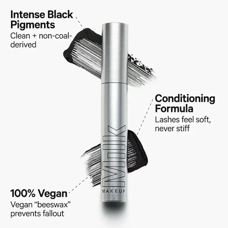 3ml Unique Crisscross Bristles Milk Liquid Mascara Quick Dry Lasting Waterproof Eyelash Curling Thick Eyelashes Kush Mascara