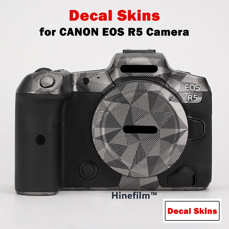 

for Canon EOS R5 Camera Decal Skins Wrap Cover for Canon EOS R5 Camera Premium Sticker EOSR5 Premium Anti Scratch Court Wraps