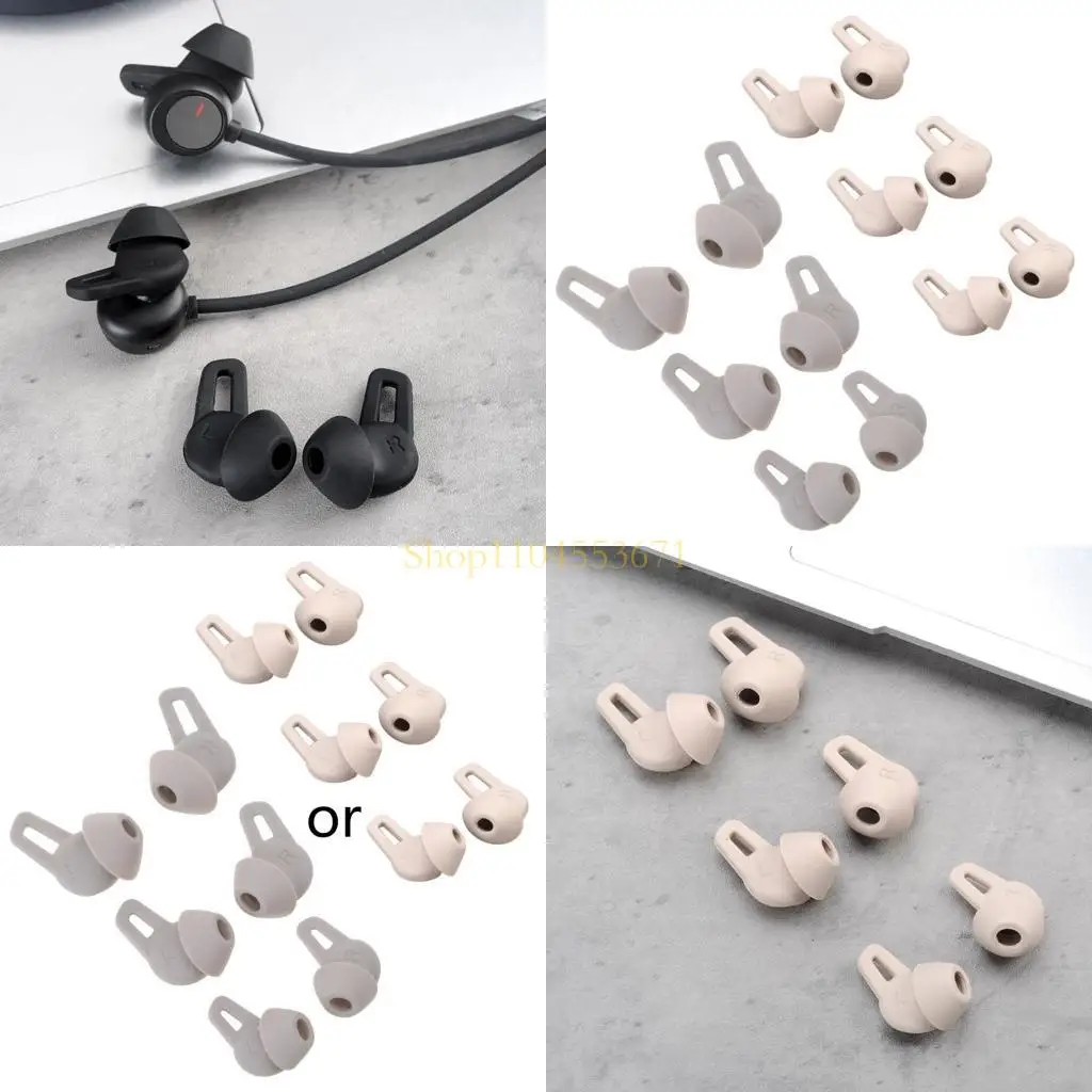 Best Seller 6 Pcs Earbuds Protective for Case for Huawei FreeLace Shockproof In-Ear Tips Cover Silicone Sleeve Wear Re