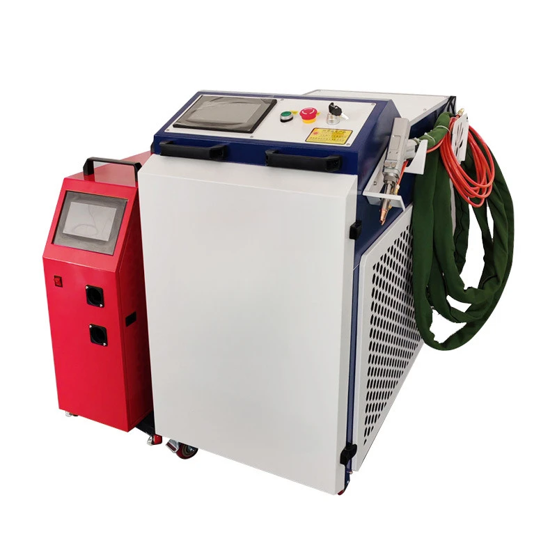 Three-In-One Laser Fully Automatic Stainless Carbon Steel Titanium Copper Aluminum Water-Cooled Industrial Small Welding Machine