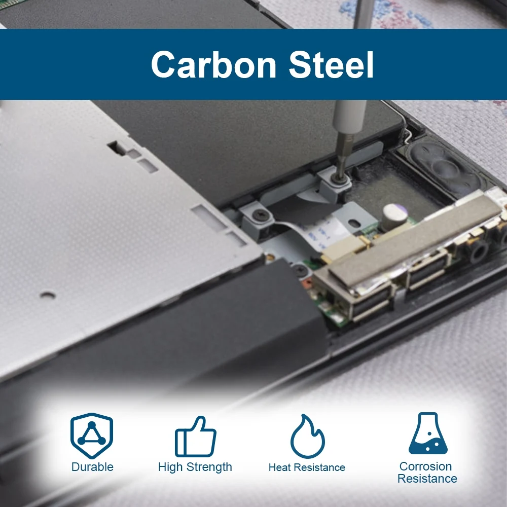 M2 M3 M4 Schwarzes Kreuz Ultradünne flache Waferkopf-selbstschneidende Schraube CA-Schrauben Kohlenstoffstahl Phillips Ultradünne Holzschraube