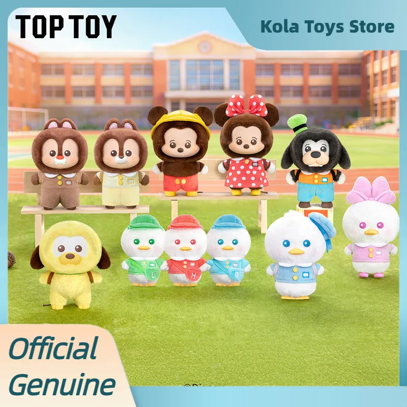 

Authentic Disney Mickey Family Series Vinyl Plush Blind Box Toys Cute Stuffed Doll Trendy Toy Collectible Figure Birthday Gift