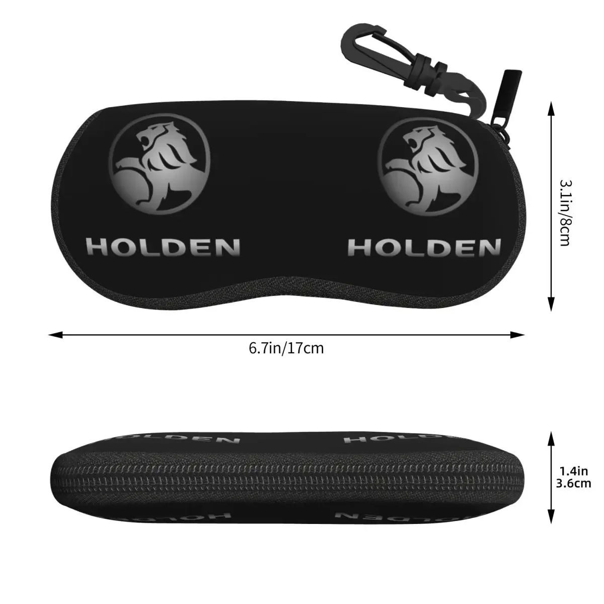 Best Edition Holden Logo Essential Shell Glasses Case Protective Sunglasses Box Women Men Soft Eyeglasses Bag Pouch