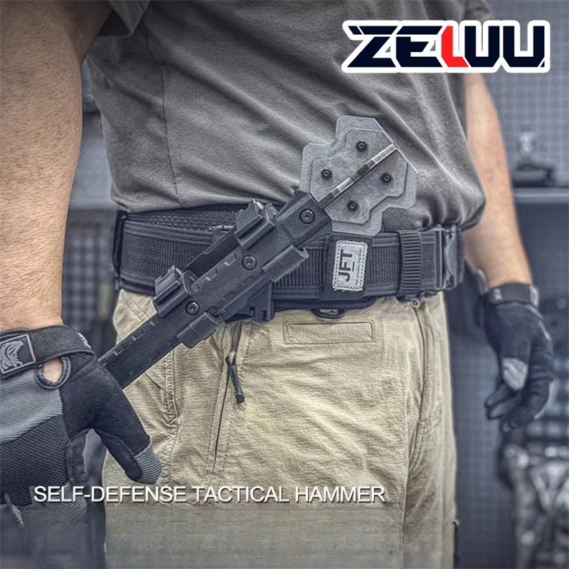 Second-generation Tactical Hammer, Armor-piercing Iron Sheet Hammer, Vehicle-mounted Outdoor Self-defense Demolition Stick