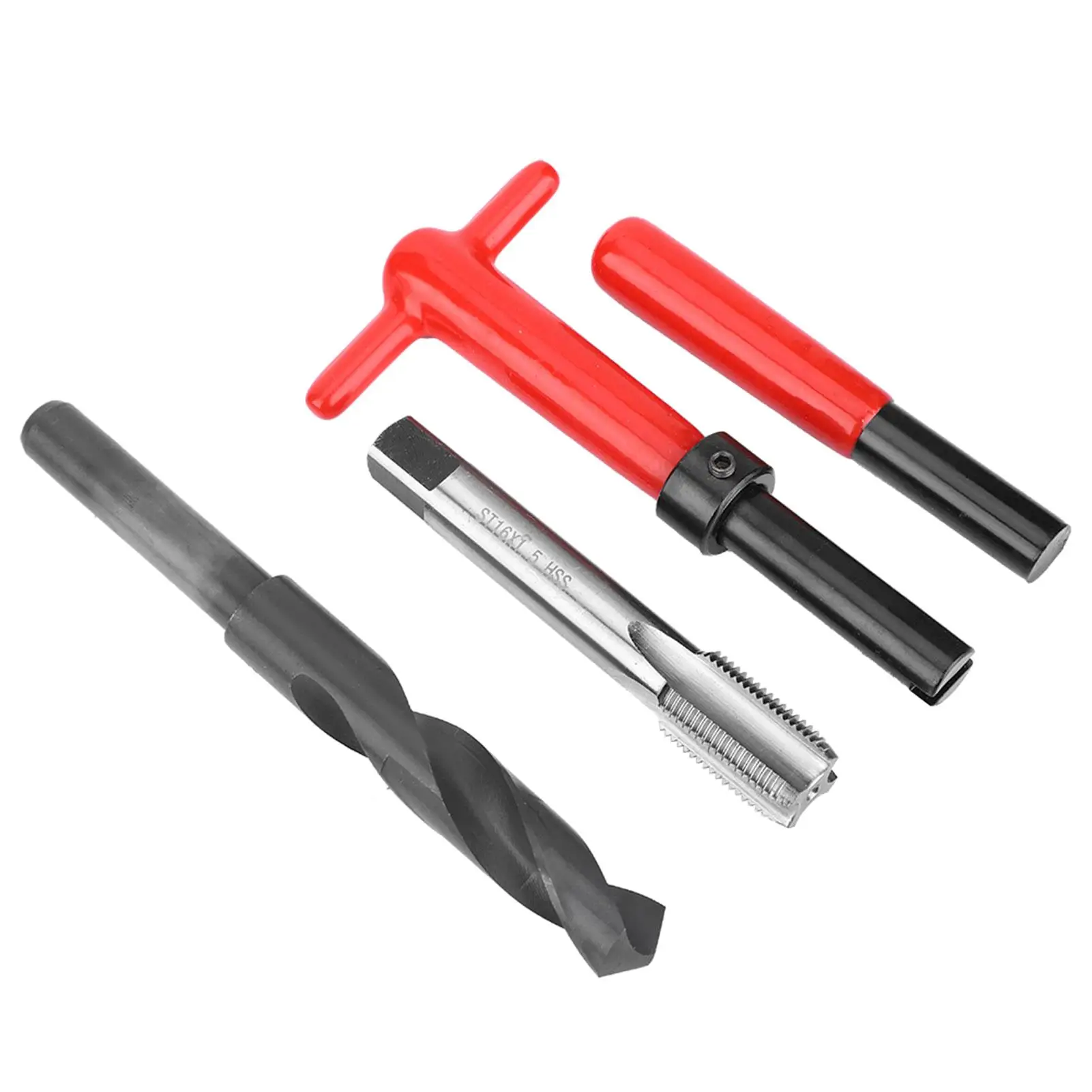 11Pcs M16x1.5 Thread Repair Kit with Stainless Twist Drill and Tap Insertion Tool - Car Repair Tools