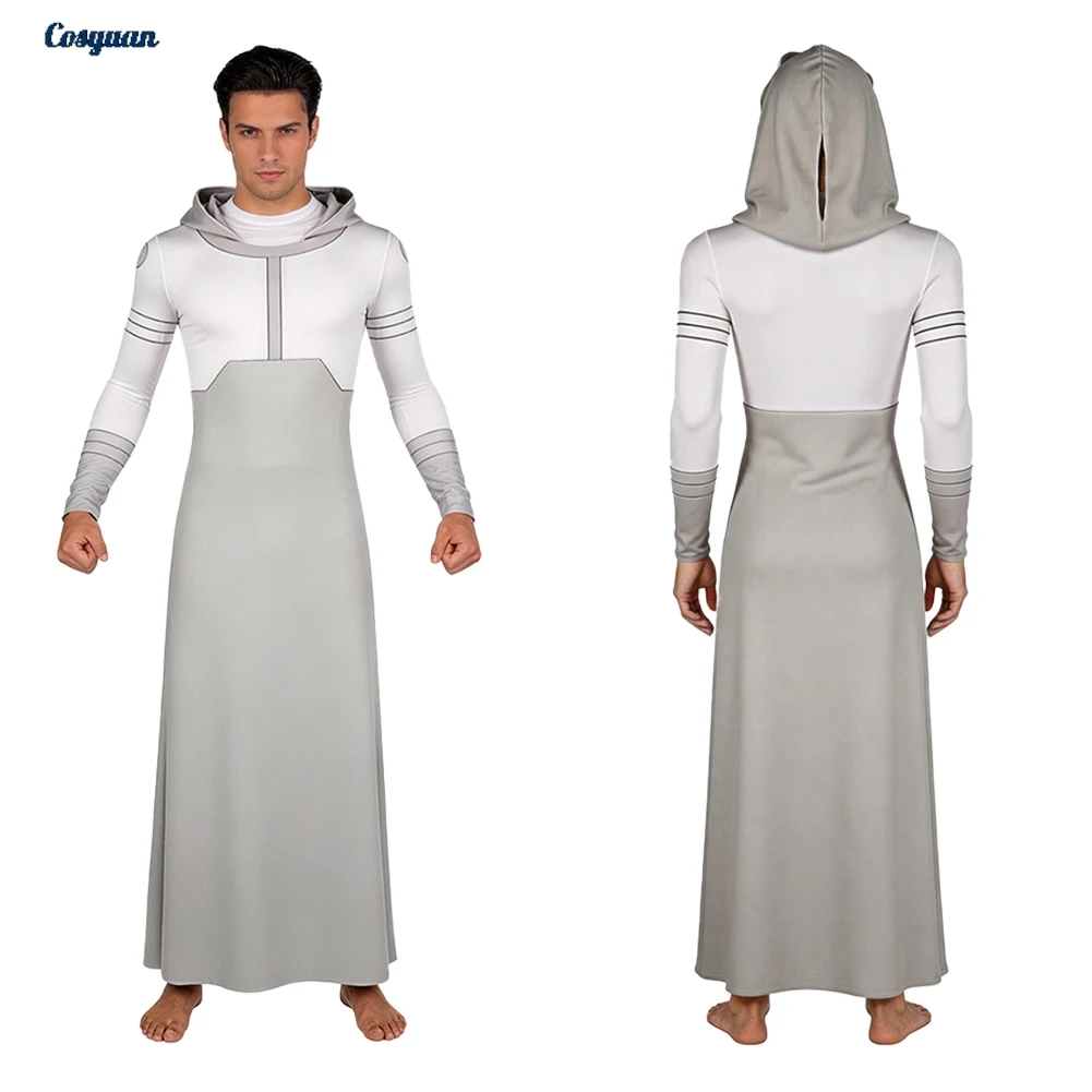 Cartoon Invincible Cosplay Mark Grayson Jumpsuit Kostüm Herren Party-Verkleidung Rollenspiel Männliches Halloween-Kostüm Karnevals-Outfit Anzüge