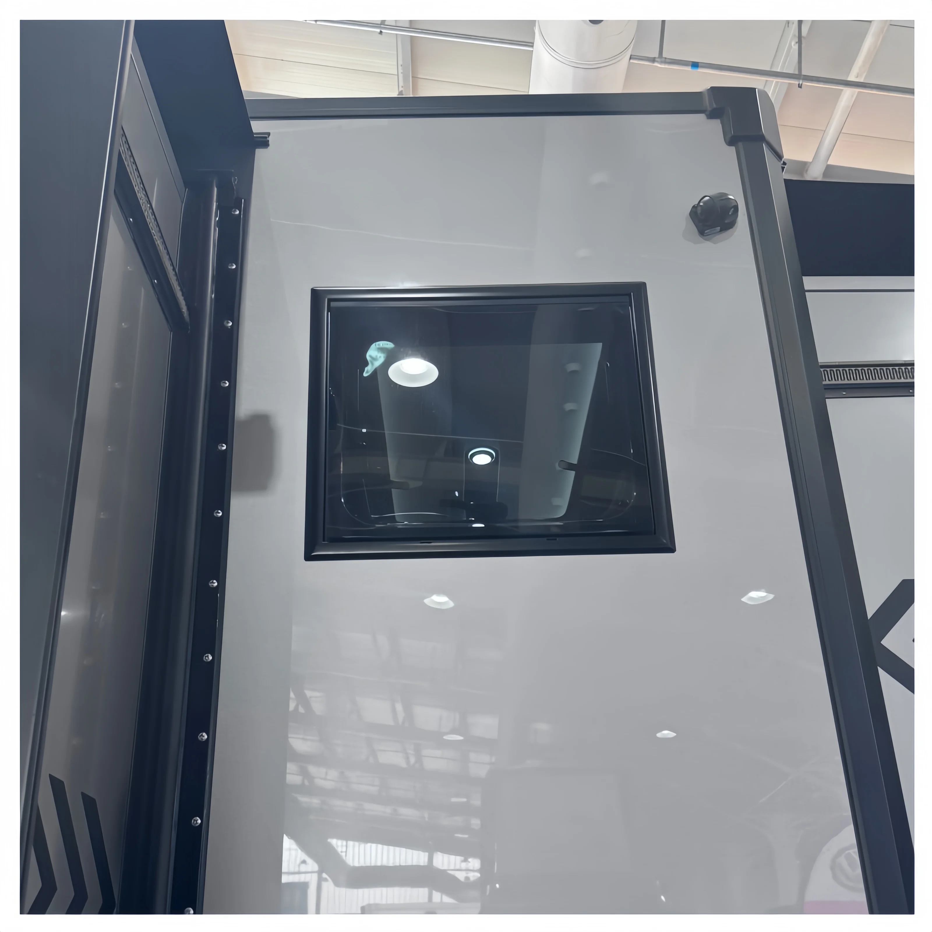 Universal Fit 500x450mm Double Glazing Acrylic Right Angle Flat Window With Anti-insect Net Sun Blind For RV Caravan Camper
