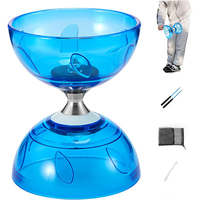 Portable Diabolo Chinese Yoyo Diabolo Set Portable Fitness Gear For Adults Kids Elderly Outdoor Indoor Agility Exercise