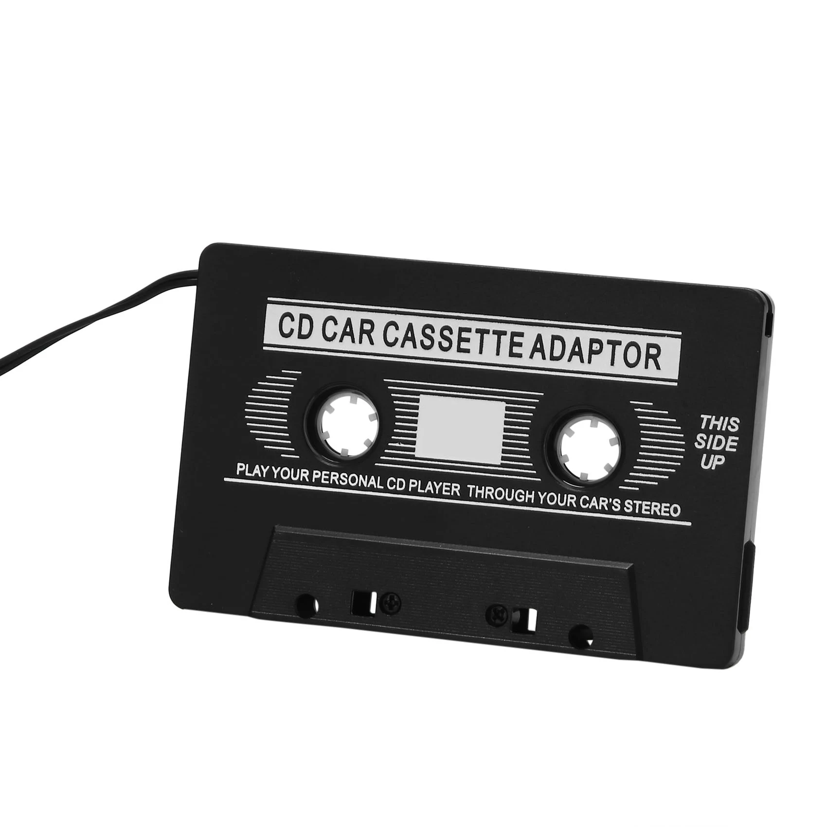 Émetteur-adaptateur de cassette audio de voiture AUX, émetteur pour MP3, urgent, CD, MD, iPhone, 3.5mm